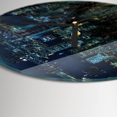 Round wall clock Horizon