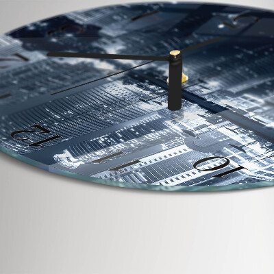 Round wall clock Horizon