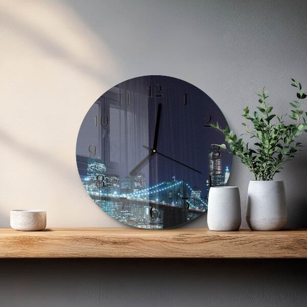 Round wall clock Horizon