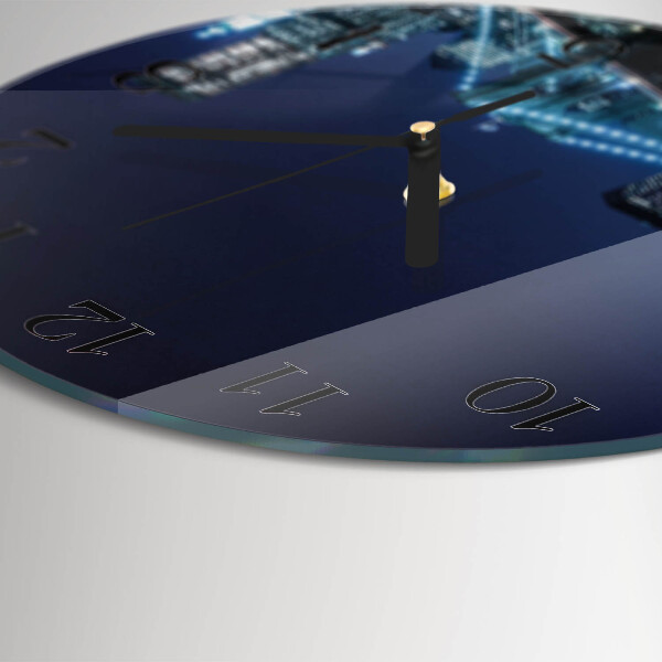 Round wall clock Horizon