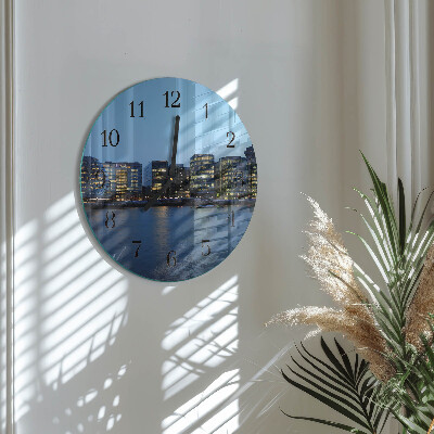 Round wall clock Horizon