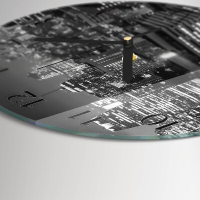 Round wall clock Horizon