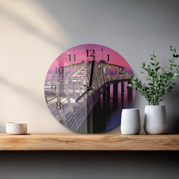 Round wall clock Pier