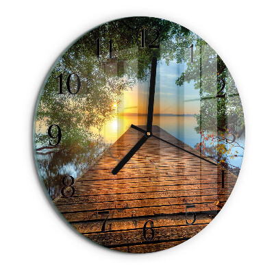 Round wall clock Network