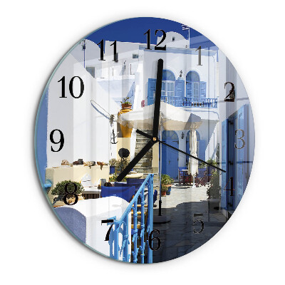 Round wall clock Greece