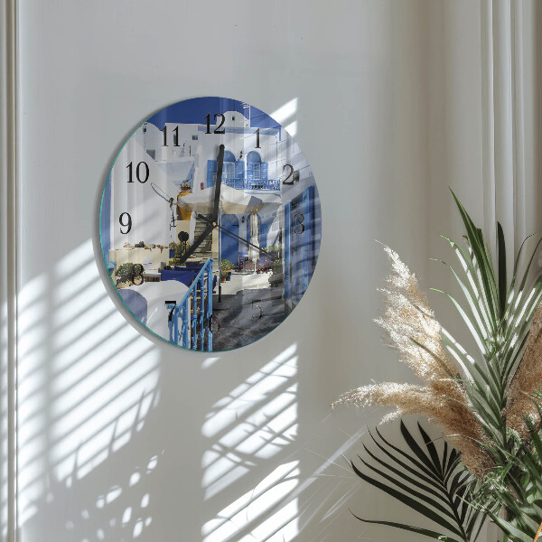 Round wall clock Greece