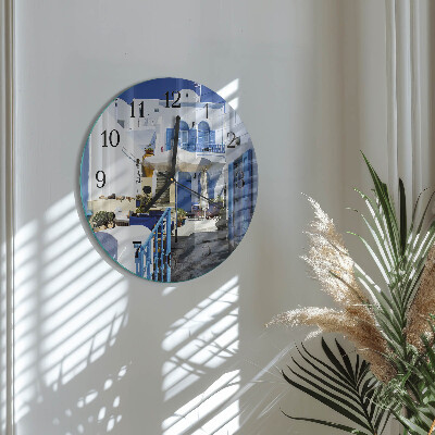 Round wall clock Greece