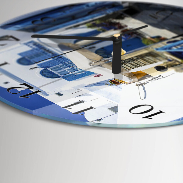 Round wall clock Greece