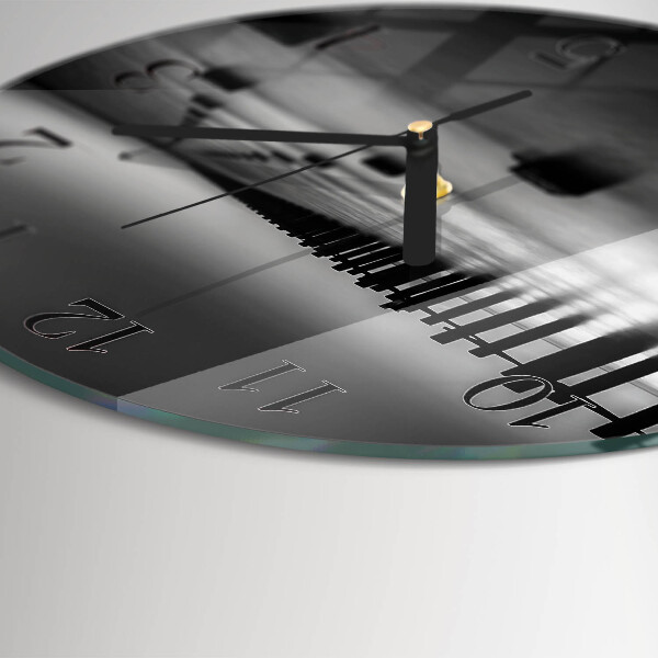 Round wall clock Sea