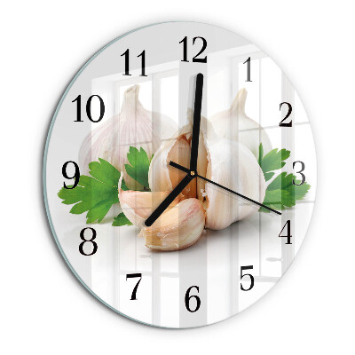 Round wall clock Garlic