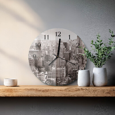 Round wall clock Horizon