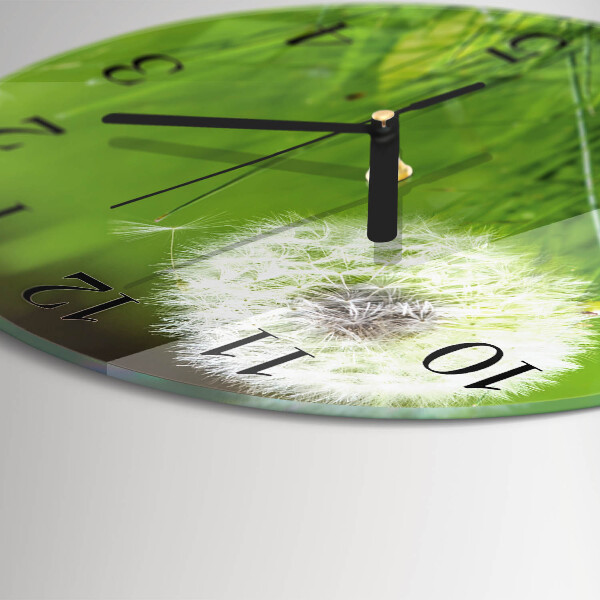 Round wall clock Dandelion