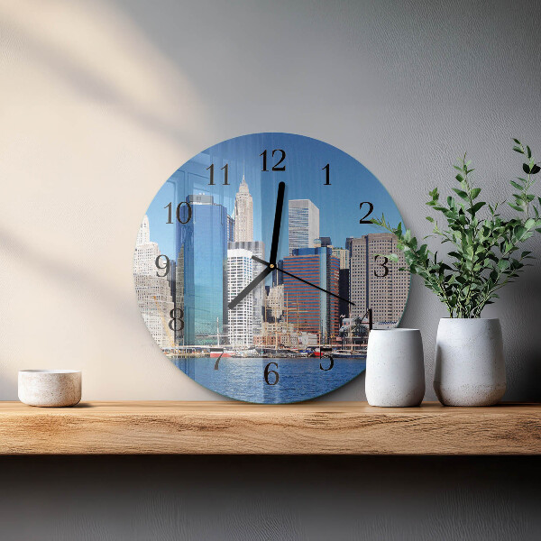 Round wall clock Horizon