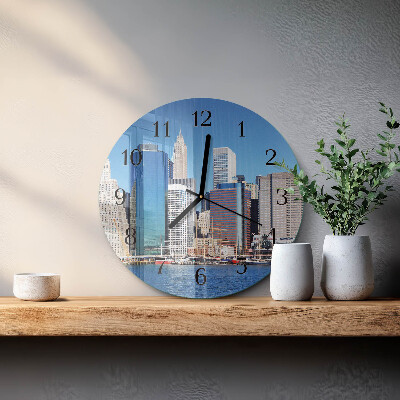 Round wall clock Horizon