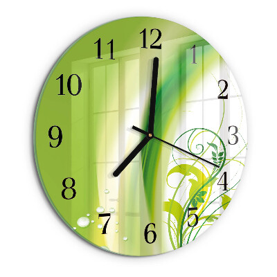 Round wall clock Model Plant
