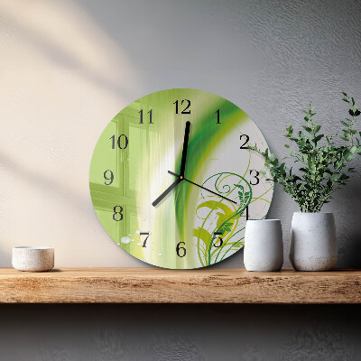 Round wall clock Model Plant