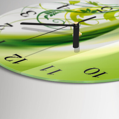 Round wall clock Model Plant