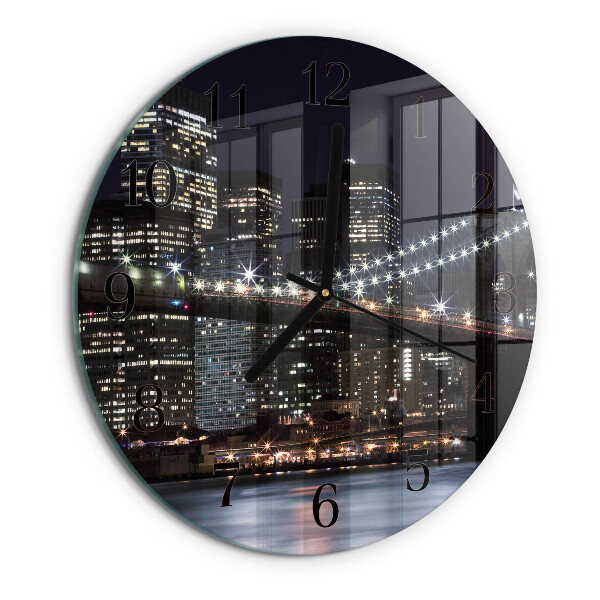 Round wall clock Horizon
