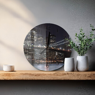 Round wall clock Horizon