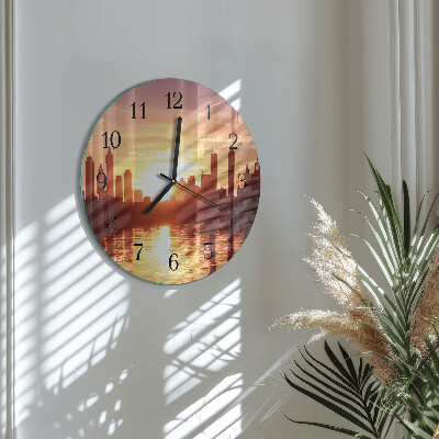 Round wall clock Horizon