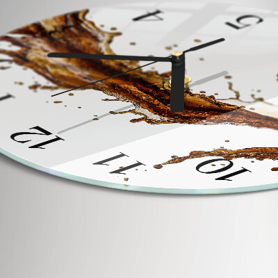 Round wall clock Water