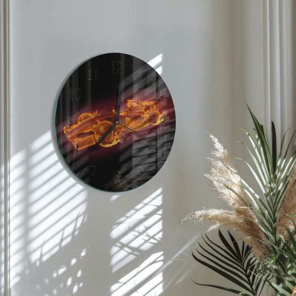 Round wall clock Junk