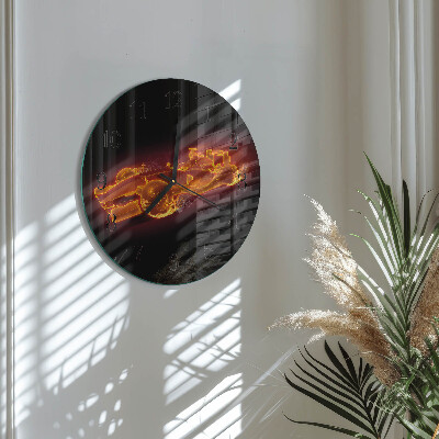 Round wall clock Junk