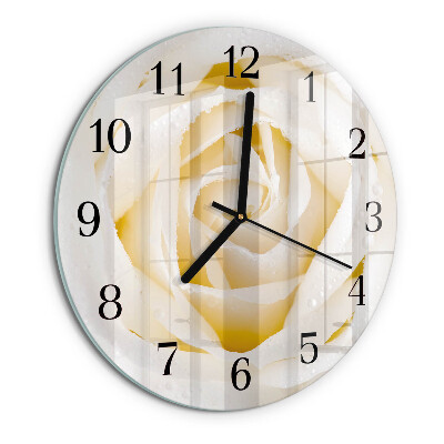 Round wall clock Rose