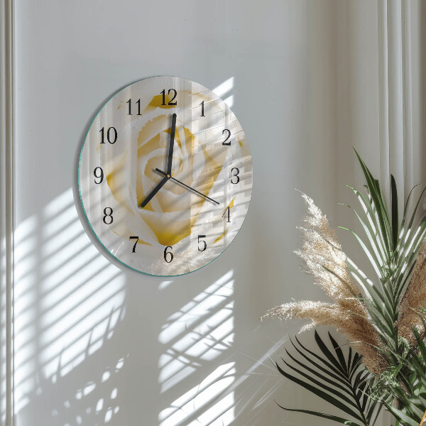 Round wall clock Rose