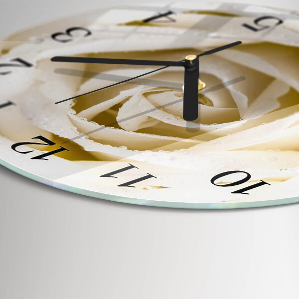 Round wall clock Rose