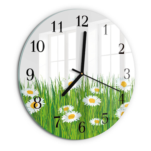 Round wall clock Daisy