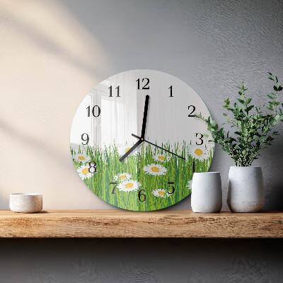 Round wall clock Daisy