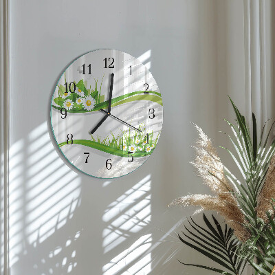 Round wall clock Daisy