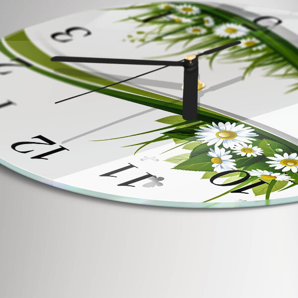 Round wall clock Daisy