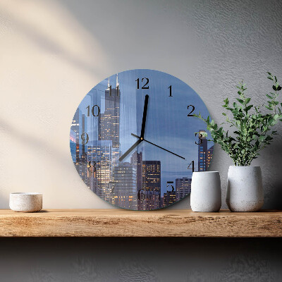 Round wall clock Horizon