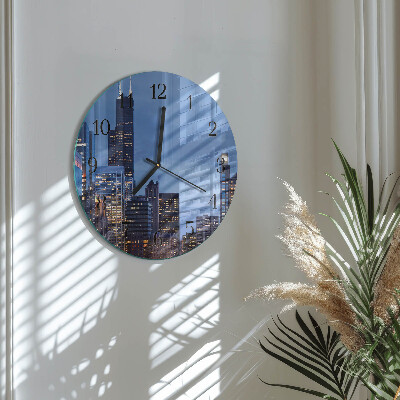 Round wall clock Horizon
