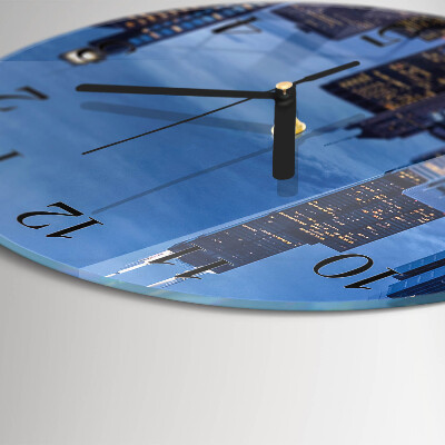 Round wall clock Horizon