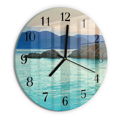 Round wall clock Sea Island
