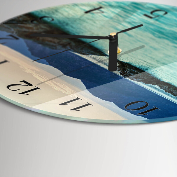 Round wall clock Sea Island