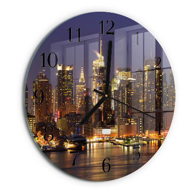 Round wall clock Horizon