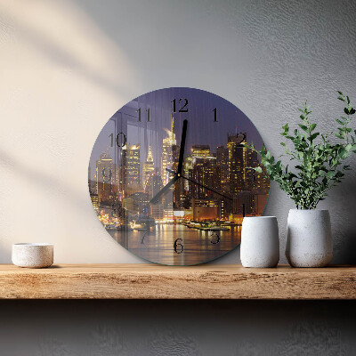 Round wall clock Horizon