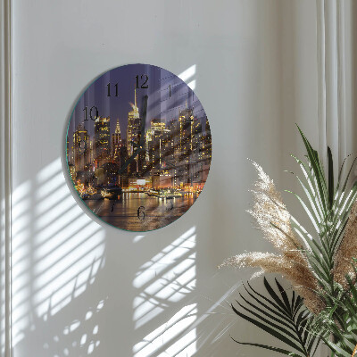 Round wall clock Horizon