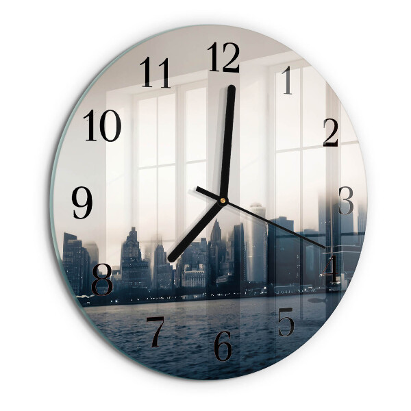 Round wall clock Horizon