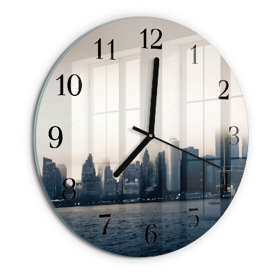 Round wall clock Horizon