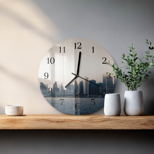 Round wall clock Horizon