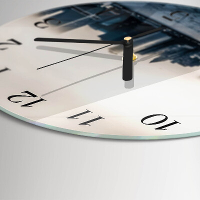 Round wall clock Horizon