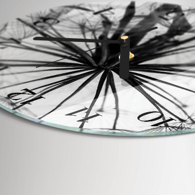Round wall clock Dandelion