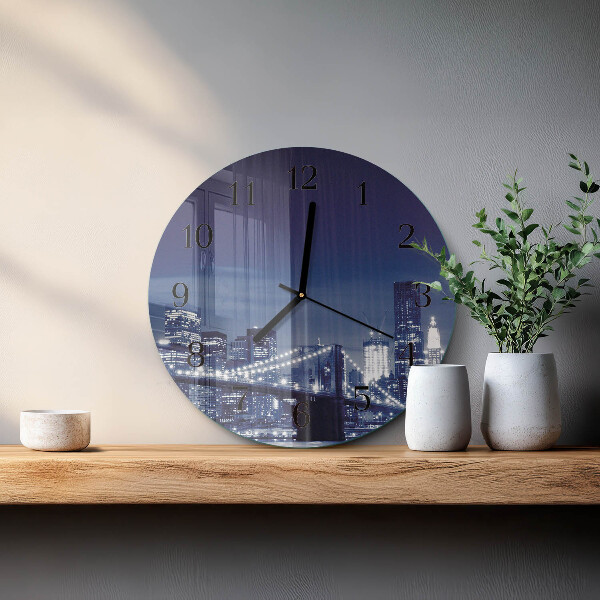 Round wall clock Horizon