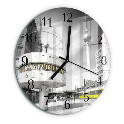 Round wall clock Berlin