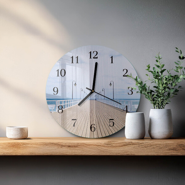 Round wall clock Pier